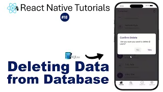 React Native - how to delete data from SQLite database
