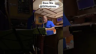 Getting into the Christmas spirit with a little live sax concert from Dave Nix from #SVHuntress.