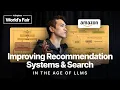 Recsys Keynote Improving Recommendation Systems Search in the Age of LLMs - Eugene Yan Amazon