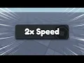 2x Speed Gamepass In Roblox Studio