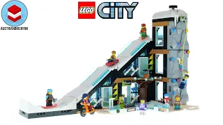 LEGO City 60366 Ski and Climbing Center - LEGO Speed Build Review