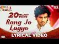 Download Lagu Rang Jo Lagyo Lyrical | Ramaiya Vastavaiya | Girish Kumar, Shruti Haasan |Atif Aslam, Shreya Ghoshal