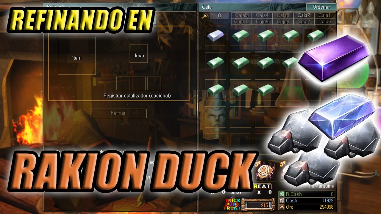 REFINAMOS EN RAKION DUCK - SISTEMA DE REFINACION +12