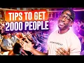 How To Get Over 2 000 People At Your Local Event Event Promotion With David Shands