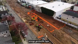 Progress Update Newark Segment of New Jersey s Newest State Park - Demarcation Barrier Installation