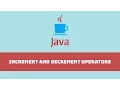 Java Programming Tutorial - Increment and Decrement Operators