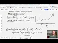 Derivation of 2nd Order Runge-Kutta Method
