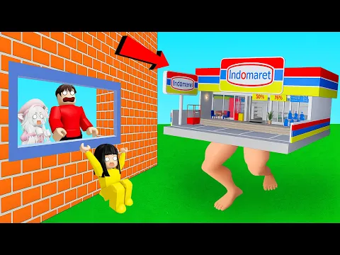 Video Thumbnail: Yuta Mio Buat Benteng Pertahanan Dari Anomali Indomaret Raksasa | ROBLOX