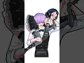 KPOP DEMON HUNTERS Sticker Romantic of Love Couple Mystery and Zoey
