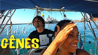 GÊNES : le plus grand port d’Italie !  #voiliercoraille
