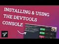 How to install and use the Textual devtools console