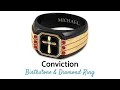 Conviction - Men s Birthstone Diamond Ring The Danbury Mint