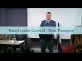 Southern Multi-Branch Meeting - Branch Leader Cornwall Ryan Thompson