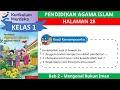 Download Lagu KURIKULUM MERDEKA KELAS 1 PENDIDIKAN AGAMA ISLAM | BAB 2 | HALAMAN 28