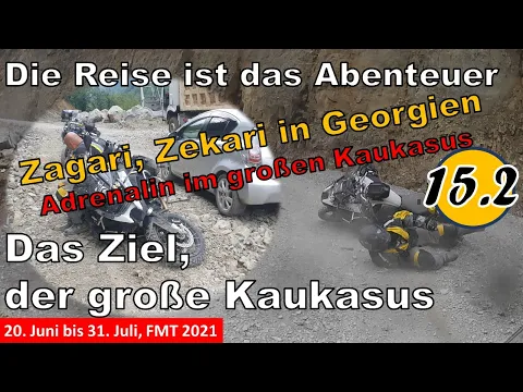 Download MP3 15.2/2021 Zagari und Classic Zekari Pass, Georgien, Motorrad-Abenteuer großer Kaukasus