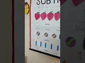 chart for study craft maths class