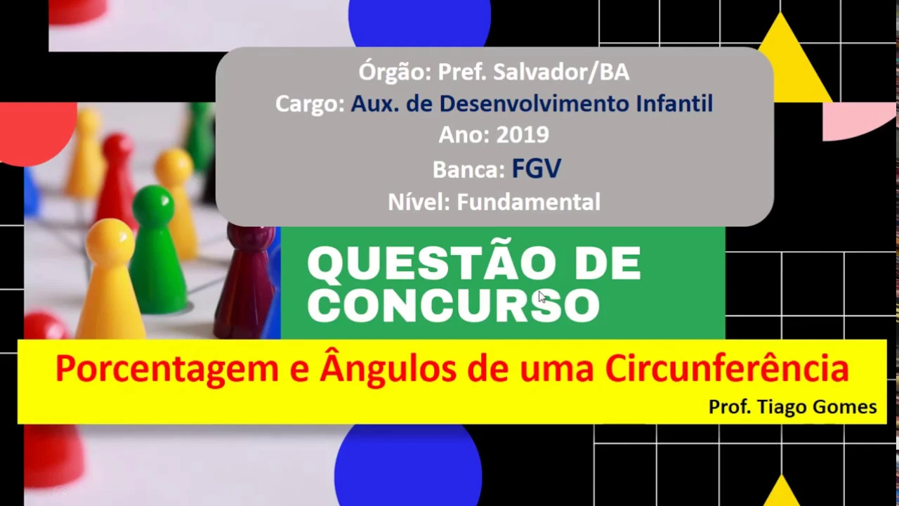 Porcentagem #Concurso  #FGV Q26 #Pref  Salvador BA  2017 Prova de Matemática