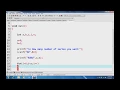 Write a program display fibonacci series using C