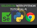 Selenium with Python Tutorial Install Selenium and Chromedriver