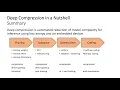 DeepCompression in a Nutshell