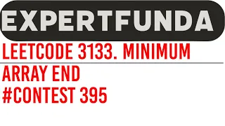Leetcode 3133 Minimum Array End