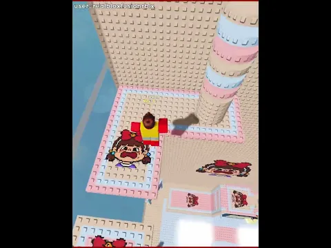 😍cute climb tower speedurn