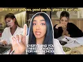 how to CONQUER high school back to school prep mindset advice confidence study tips glow up