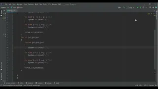 Rhombus pattern program in java