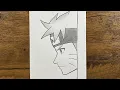 Lagu Easy anime drawing | How to draw Naruto uzumaki step-by-step