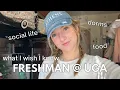 what I wish I knew before freshman year UGA