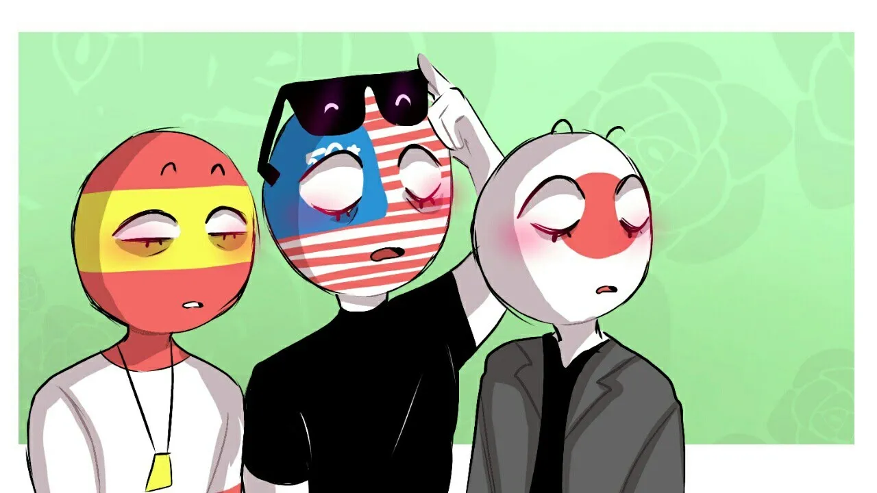 Dalagang Pilipina (original meme?) [CountryHumans]  Philippines, America, Spain, Japan