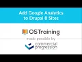 Lesson Add Google Analytics to Drupal Sites