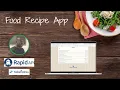 Food Recipe Application built with React Typescript and RapidAPI