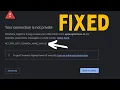 NET ERR CERT COMMON NAME INVALID on Google Chrome ENGLISH