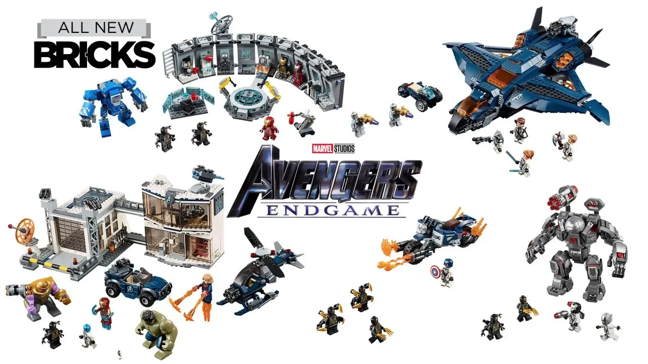 Lego Avengers Top 5 Biggest Sets of all Time - Lego Speed Build Review. 