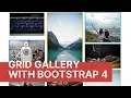 Create Grid Gallery with Bootstrap 4