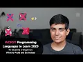 WORST Programming Languages to Learn 2020 as a Student or Beginner - What to Avoid and Do Instead
