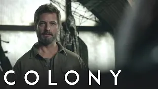 Colony Season 3 Episode 4 Will And Katie Butt Heads With MacGregor Colony on USA Network