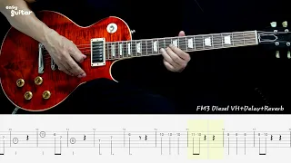 Download Pirates of the Caribbean - He's a Pirate Metal Guitar Lesson With Tab(Slow Tempo) MP3