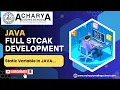 Static Variables in Java offerd by ACHARYA CODING SCHOOL I