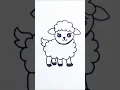 Realistic Sheep Drawing Pencil Sketch Art in 30 Seconds