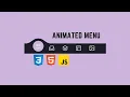 Menu Bar using CSS DAY9 100 Day - 100 Code Challenge HTML CSS JavaScript Beginners Project