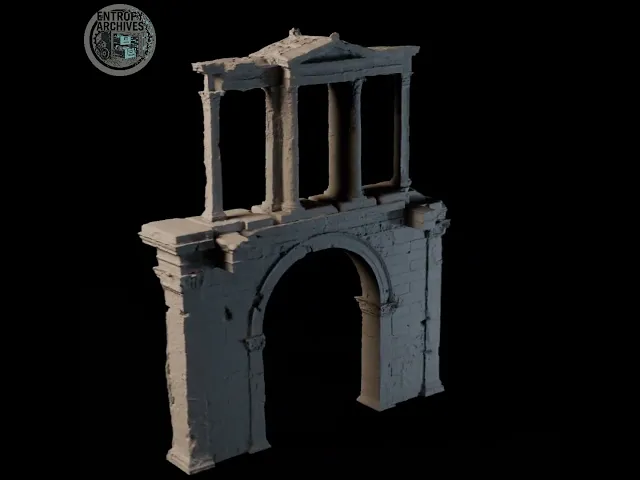 Historic Hadrian's Gate Monument | HO/O Scale video thumbnail