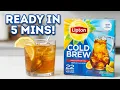 Lipton Cold Brew Review Is It Really Ready in 5 Minutes