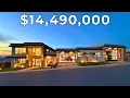 Inside a 14 490 000 Las Vegas Hillside Mansion with The ULTIMATE Garage