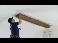 Durakwik Stone Faux Beam Installation