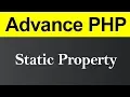 Static Properties in PHP Hindi