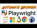 Headless Chrome Automation Screenshot w Microsoft Playwright