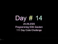 Arguments Part 2 in python 111 Day code Challenge Programming with Gautam