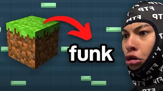 I Made Brazilian FUNK Using Minecraft Sounds 